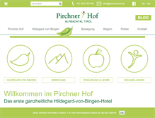 Tablet Screenshot of pirchnerhof.at